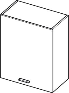 Köögi seinakapp Elin W 6-72, 60x32xK72 cm