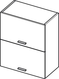 Köögi seinakapp Elin WPO 6-72, 60x32xK72 cm