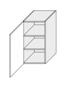 Köögi seinakapp Optimum W2 45, 45x32,5xK72 cm