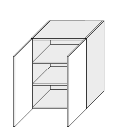 Köögi seinakapp Optimum W3 60, 60x32,5xK72 cm
