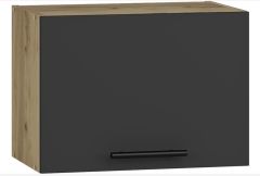 Köögi seinakapp, Vento GO-50-36, 50x30xK36 cm, craft tamm + antratsiit + must käepide