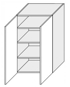 Köögi seinakapp W4 60, 60x32,5xK96 cm