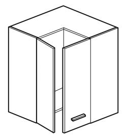 Köögi seinanurgakapp Elin WNPP 65-65-94, 65x65x32xK94 cm