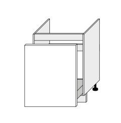 Köögi valamukapp sahtliga D1ZA-60, 60x50xK82 cm