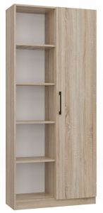 Kappriiul Malwa RD80, 80x35xK182 cm, sonoma tamm