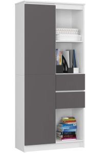 Kappriiul R80 CLP R15, 80x35xK180 cm, valge + grafiit