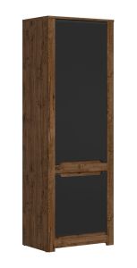 Kappriiul Ruso S407-REG2D, 69x45,5xK204,5 cm, must matt