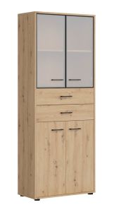 Kappriiul Space Office S479-REG2D2W2S 200, 80x37,5xK202,5 cm, klaasuksed üleval