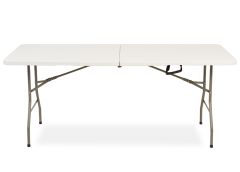 Kokkupandav laud PICNIC 180 cm valge