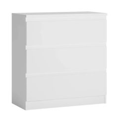 Kummut Boston 3S BOS SK11, 80,2x41xK85,5 cm, valge