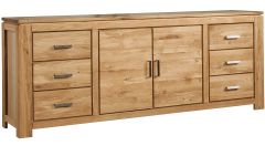 Kummut Faro 49, 219x47xK87 cm, tamm, õlitatud