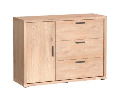 Kummut Grande G-1, 118x40,5xK86 cm, Cremona tamm