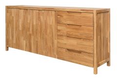 Kummut Horte XL, 9781, tamm, naturaalne õli