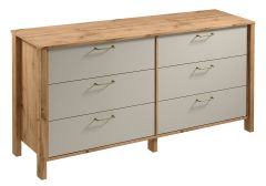 Kummut Indygo K6S, 170,5x46,5xK81 cm, beež