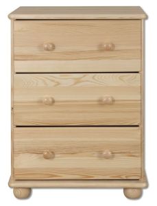 Kummut KD107, 55x47xK78 cm, mänd,