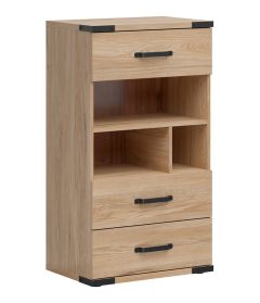 Kummut Lara S463-KOM3S, 60x40xK108,5 cm