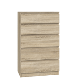 Kummut Malwa M5, 70x40xK112 cm, sonoma tamm