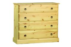 Kummut Mart 2, 100x40xK88 cm, mänd, naturaalne