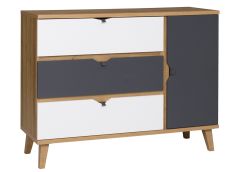 Kummut Memone K1D3SZ, 120x40xK90 cm