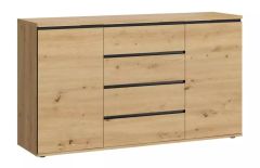 Kummut Naxos K02 2D4S, 151x40xK85,2 cm