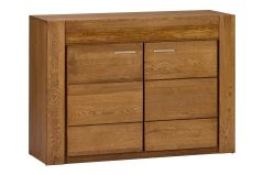 Kummut Velvet 44, 125x42xK88 cm, tamm rustikal