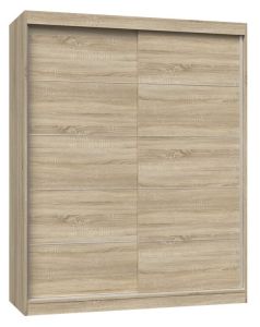 Lükandustega riidekapp IGA160C, 160x61xK200 cm, sonoma tamm