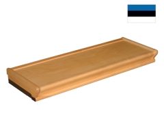 Moodulriiuli väike lagi, 87x31xK8,5 cm, kasepuit, lakitud