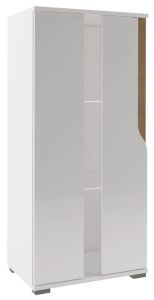 Vitriinkapp Lanco, Valge/kuldne tamm