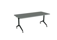Konverentsi laud rattastel SIGMA 180x80 R60