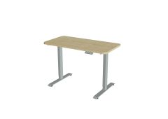 Elektriliselt kõrguses reguleeritav laud MASTER 120x60, R60 ümardatud nurgad
