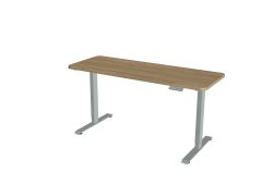 Elektriliselt kõrguses reguleeritav laud MASTER 160x60, R60 ümardatud nurgad
