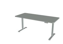 Elektriliselt kõrguses reguleeritav laud MASTER180x80, R60 ümardatud nurgad