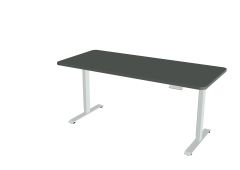 Elektriliselt kõrguses reguleeritav laud MASTER180x80, R60 ümardatud nurgad