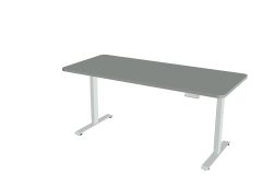 Elektriliselt kõrguses reguleeritav laud MASTER180x80, R60 ümardatud nurgad