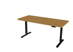 Elektriliselt kõrguses reguleeritav laud MASTER180x80, R60 ümardatud nurgad