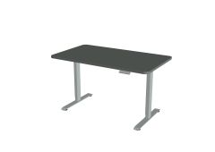 Elektrilselt kõrguses reguleeritav laud MASTER 140x80, R60 ümardatud nurgad