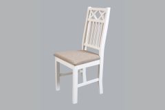 Söögitool Moonika pehme, 42x43xK96 cm, valge + malmo 23