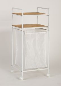 Riiul Laundry NL2018836-WHT valge