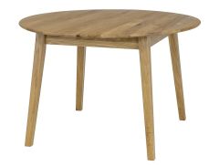 Pikendatav söögilaud ümar ST392, 118xK75 cm, tamm