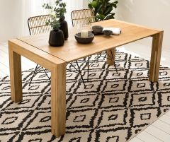 Pikendatav söögilaud ZAK, 9769, tamm, naturaalne õli