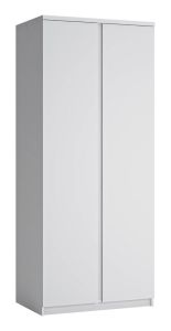 Riidekapp Fribo FRIS02, 83,1x58xK200 cm, Alpivalge