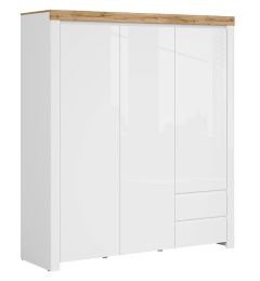 Riidekapp Holten S440-SZF3D2S, 180,5x56,5xK203,5 cm