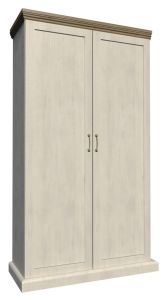 Riidekapp Royal S2D, põhjamaine mänd + metsik tamm