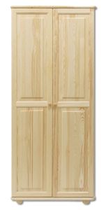 Riidekapp SF104, 80x60xK190 cm, mänd, naturaalne