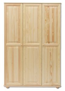 Riidekapp SF105, 120x60xK190 cm, mänd, naturaalne