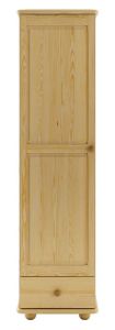 Riidekapp SF124, 47x57xK190 cm, mänd, naturaalne