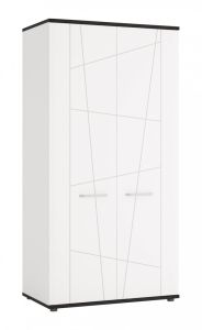 Riidekapp Venezia VENS02, 100,6x60xK200 cm