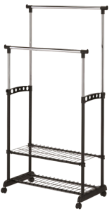 Riidepuude stange Nova II Bis, 83x43xK94-168 cm