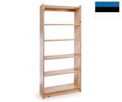 Riiul Alia 100, 80x30xK180 cm, mänd, naturaalne