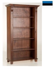 Riiul Monaco MO-107, 103x47xK182 cm, mänd, 38 tumepruun